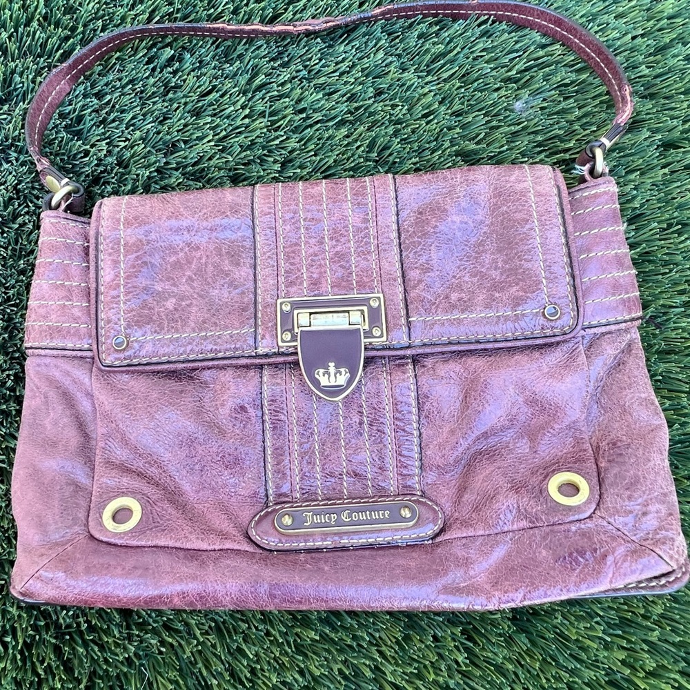 Vintage Juicy Couture shoulder purse (violet)
see all photos for condition